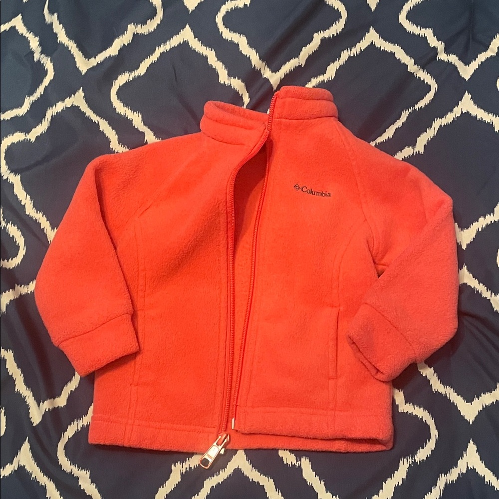 Columbia Kids' Bright Orange Puffer Jacket